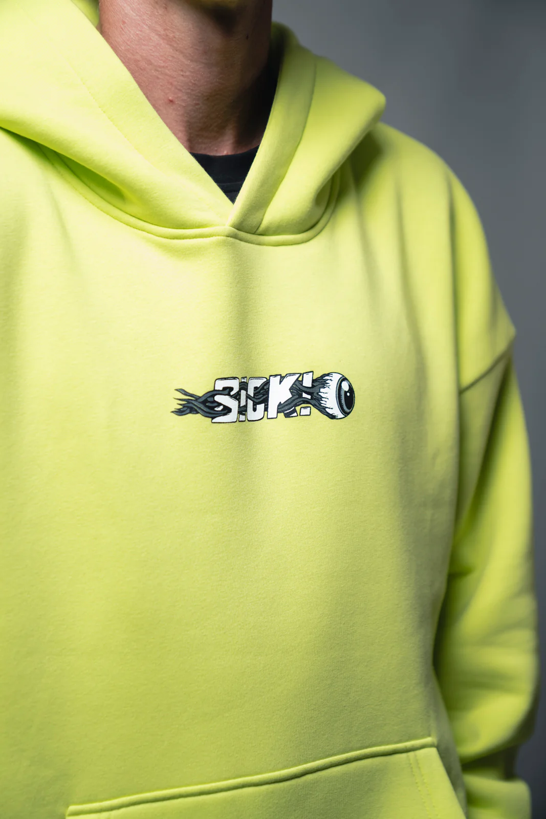 Sick Hoodie "Summer Line - S! Neon" - Image 4