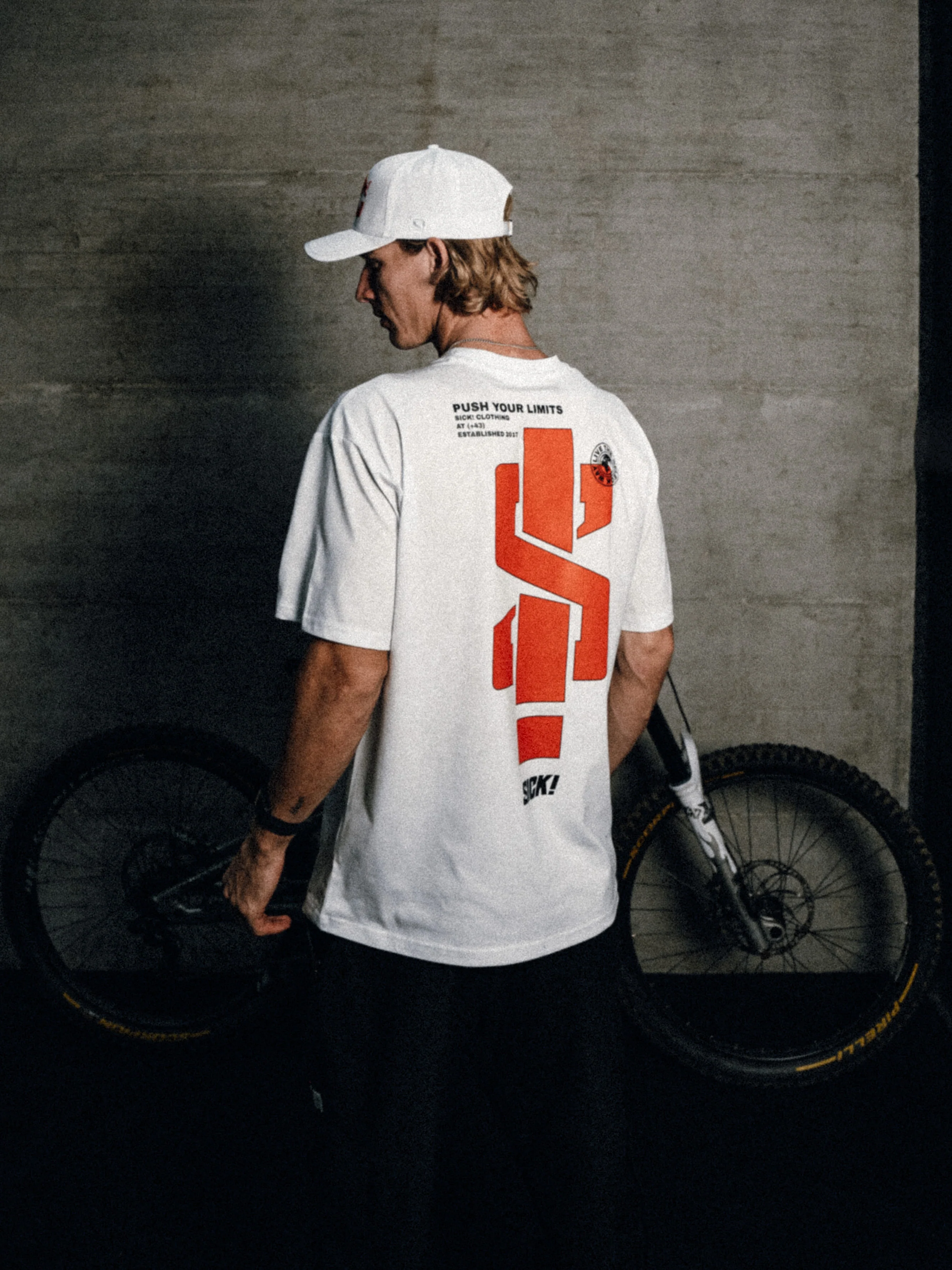 SICK! T-Shirt "Push Your limits" White Edition - Image 7