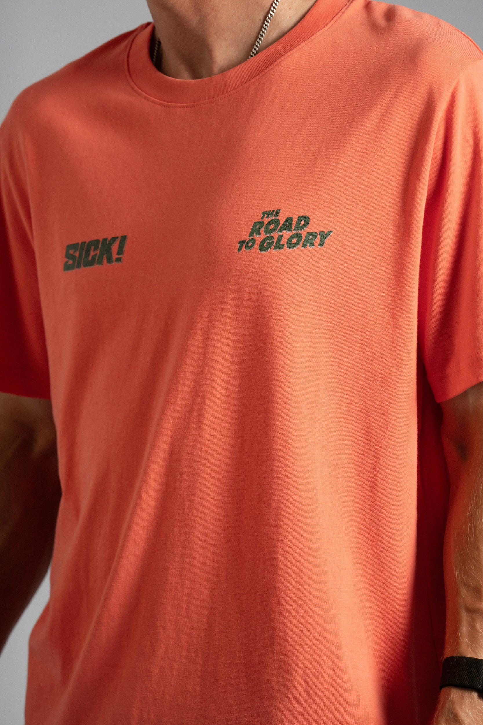SICK! T-Shirt "Road to Glory - GREEN ED." - Image 4