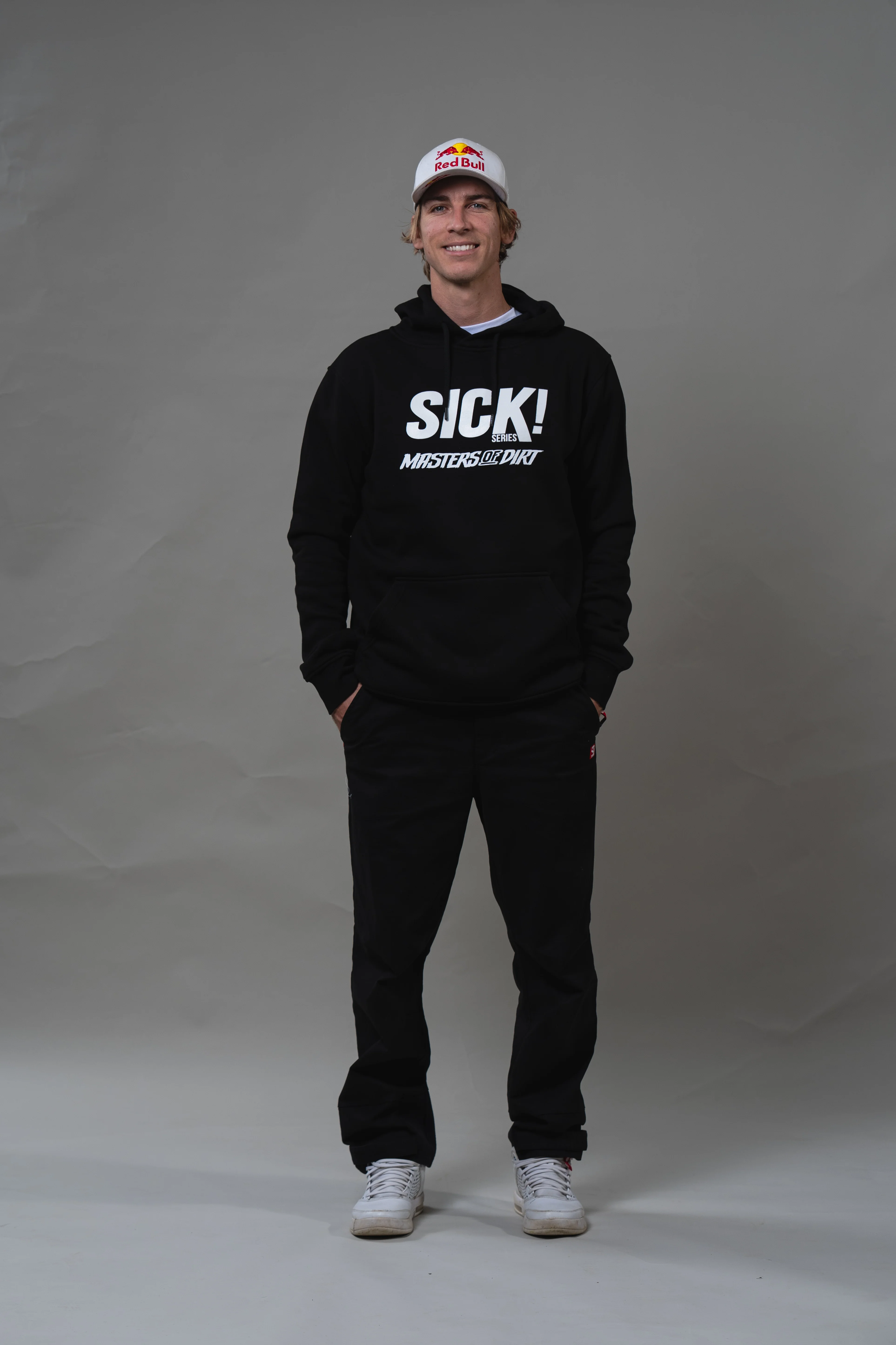 SICK! x M.O.D Collab Retro Hoodie - Black Edition - Image 3